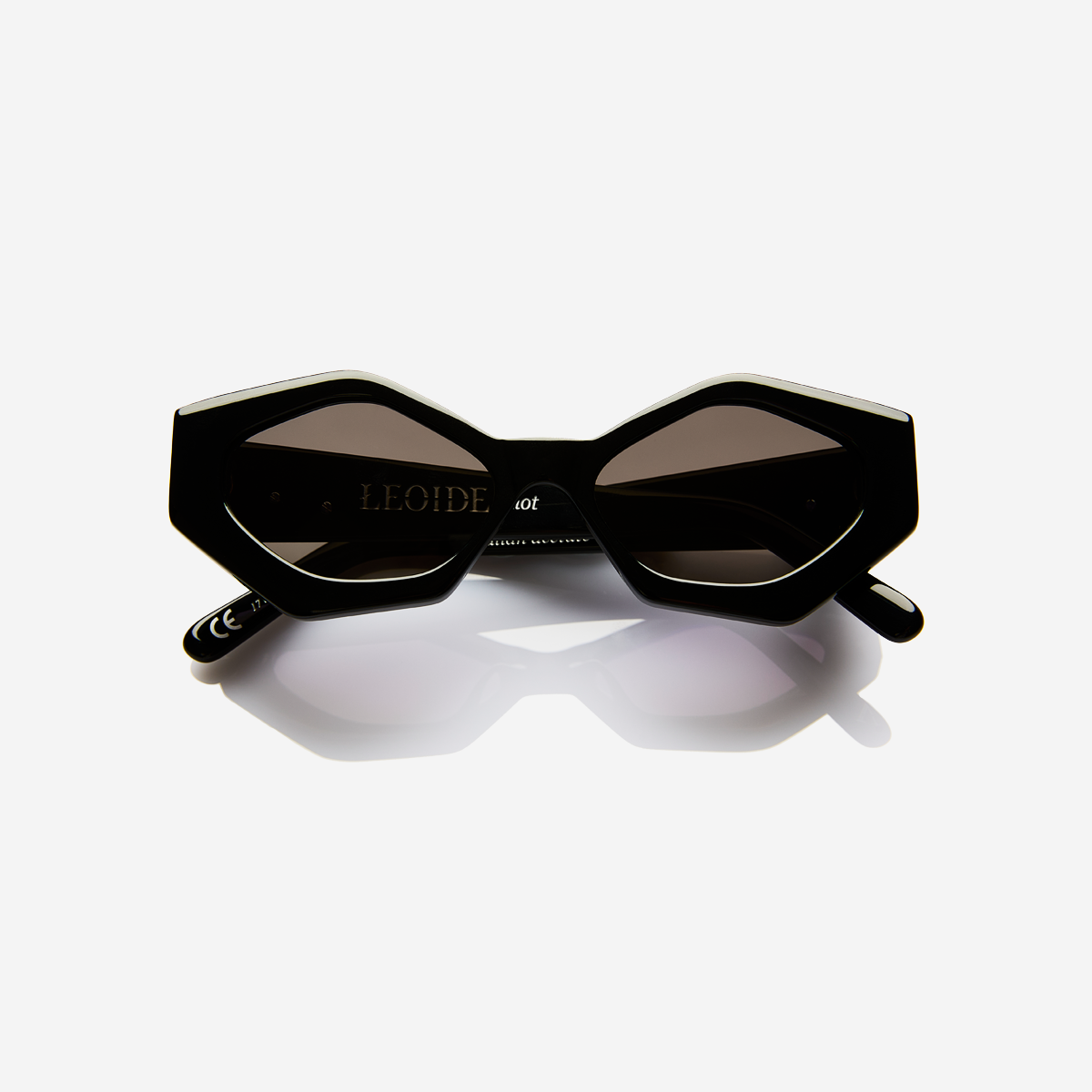 Electric Sunglasses RIOT Desert Fade made in Italy Frame Only No Lenses Weekend Riot Sand Uni-Sex Square Sunglasses | Le Specs main image 4