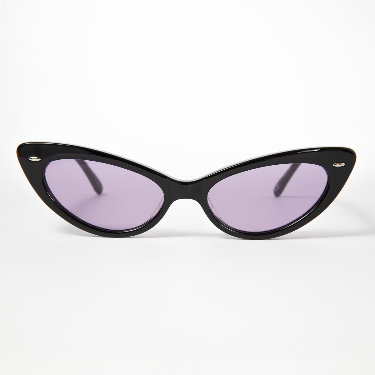 ZEPHYR - Black Polished Frames / Purple Lens ŁEOIDE